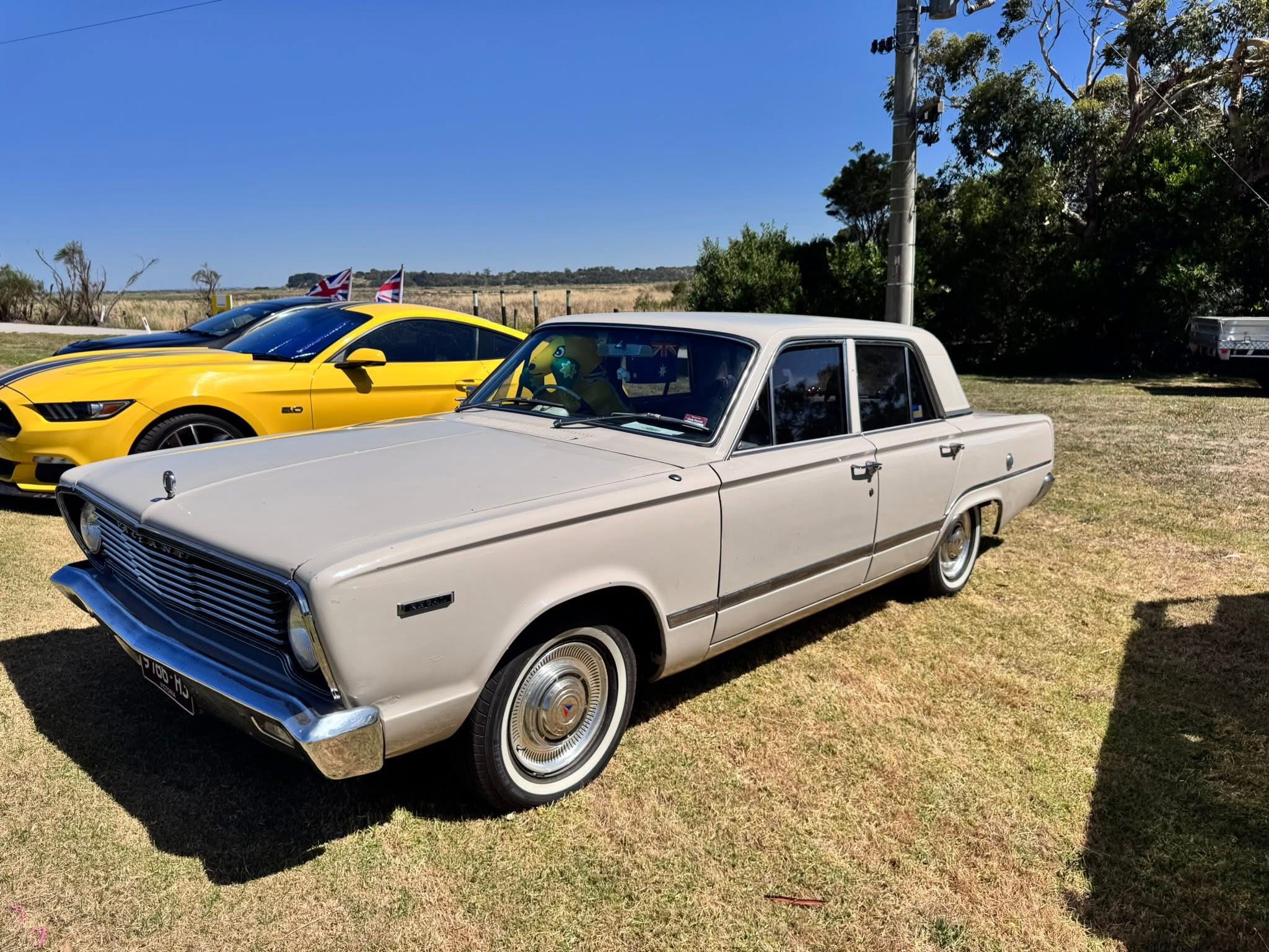 Ford Falcon GT white coupe